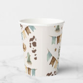 ワイルドウエストボーイファーストRodeo 1歳のパーティー 紙コップ (右)