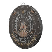 ワイルドウエストリボルバー馬蹄西カウボーイサロン ダーツボード (正面右)