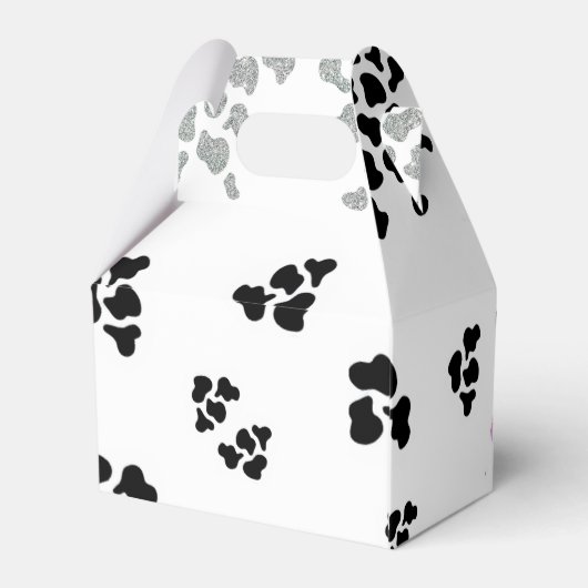 ワイルドウエストロデオディスコピンク女性のカーボーイ誕生日 フェイバーボックス (裏面サイド)