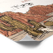 ワイルドウエストロデオ誕生日パーティー歓迎サイン ポスター (角)