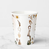 ワイルドウエストロードカウボーイ誕生日 紙コップ (左)