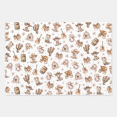 ワイルドウエストロードカウボーイ ラッピングペーパーシート (正面)