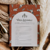 ワイルドウエストワードスクランブルゲーム