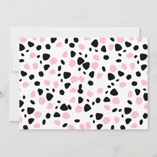 ワイルドウエスト女性のカーボーイカントリーウェスタンバースデーパーティー 招待状 (裏面)