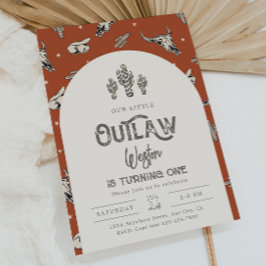 ワイルドウエスト誕生日招待状 |カウボーイ招待状 招待状