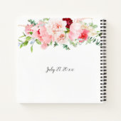 ワイルドウォーターカラーガーデンフローラゲストハウス ノートブック (裏面)