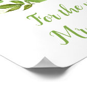 ワイルドウッズ植物学カード&ギフトサイン ポスター (角)