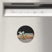 ワイルドウッドニュージャージーでワイルドウッドサイン マグネット (インサイチュ (食洗機))