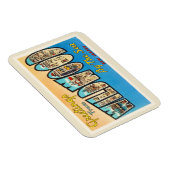 ワイルドウッドバイザシーニュージャージーNJヴィンテージポストカード マグネット (右側)