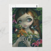 「ワイルドウッドブーケ」はがき ポストカード (正面/裏面)