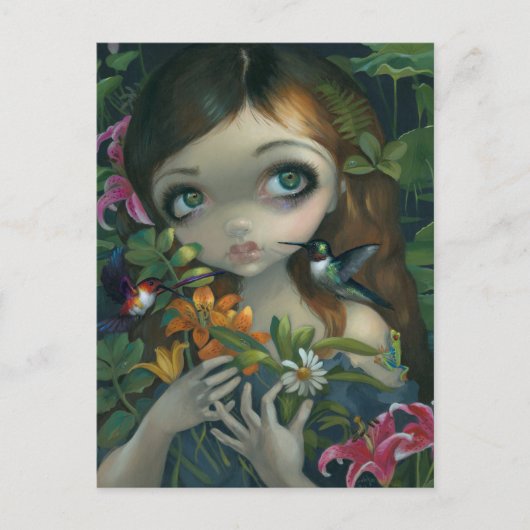 「ワイルドウッドブーケ」はがき ポストカード (正面)