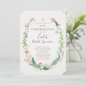 ワイルドウッドランドフラワーズ確認招待状 招待状 (スタンド正面)