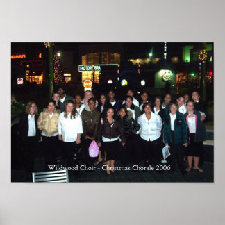 ワイルドウッド合唱団 ポスター
