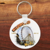 ワイルドウッド、ニュージャージーの観覧車 キーホルダー (正面)