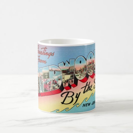 ワイルドウッドby the Seaポストカード コーヒーマグカップ (中央)