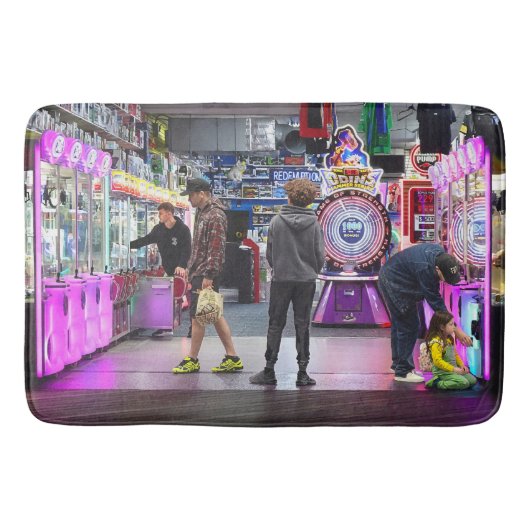 ワイルドウッドNJ遊歩道アーケード バスマット (正面)