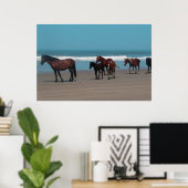 ワイルドウマのポスター ポスター (ホームオフィス)