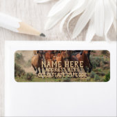 ワイルドウマの住所 ラベル (インサイチュ)