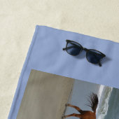 ワイルドウマアウターバンクNC ビーチタオル (インサイチュ)