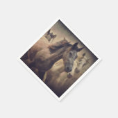 ワイルドウマエレガントーペーパーナプキン スタンダードカクテルナプキン (角)