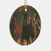 ワイルドウマオーナメント セラミックオーナメント (右)