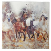 ワイルドウマズアート タイル (正面)