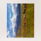 ワイルドウマズウォーターカラージグソーパズル ジグソーパズル (縦)