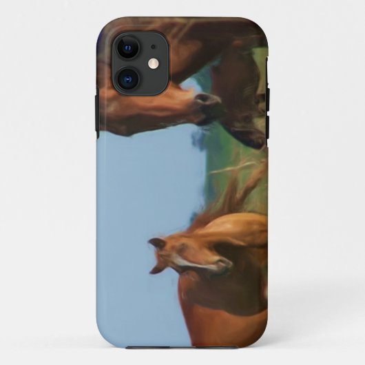 ワイルドウマズオクラホマ Case-Mate iPhoneケース (裏面)