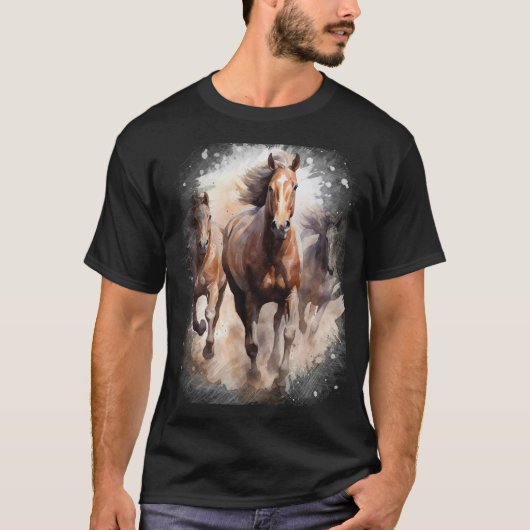 ワイルドウマズサンダーフーフ Tシャツ (正面)