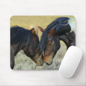 ワイルドウマズタッチノーズマウスパッド マウスパッド (マウス)