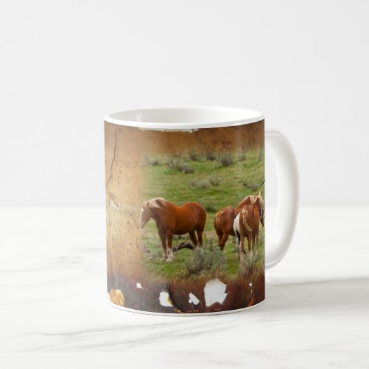 ワイルドウマズフリーダム引用文マグ コーヒーマグカップ (正面右)