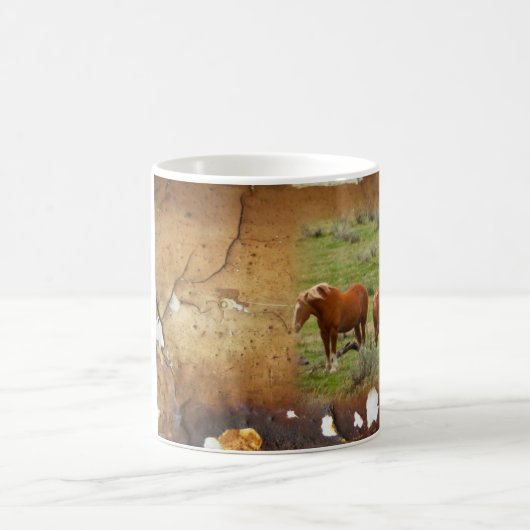 ワイルドウマズフリーダム引用文マグ コーヒーマグカップ (中央)