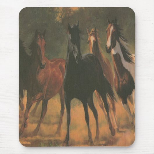 ワイルドウマズマウスパッド マウスパッド (正面)