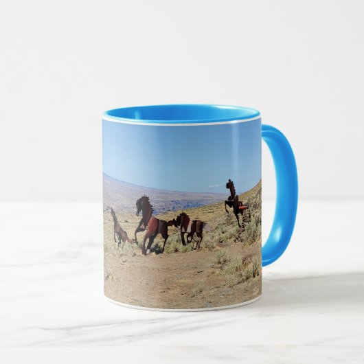 ワイルドウマズモニュメント マグカップ (正面右)