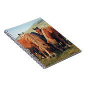 ワイルドウマズリヴノ自然シーン ノートブック (右側)