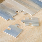 ワイルドウマランニングズブラウンブラックウォーター色 ジグソーパズル (側面)