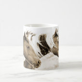 ワイルドウマ写真ピカソのスピリットダンサーコーヒーマグ コーヒーマグカップ (中央)