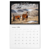 ワイルドウマ2023 カレンダー (1月 2026)