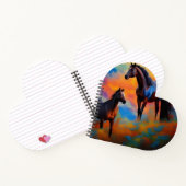 ワイルドウマ*パーソナライズ* ノートブック (内部)