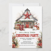 ワイルドウモダンェストの冬舎カウボーイのブーツ 招待状 (正面)