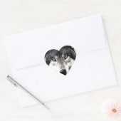 ワイルドウルフアイズハート ハートシール (封筒)