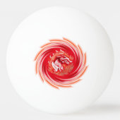 ワイルドウルフワリング3つ星ピンポンボール 卓球ボール (正面)