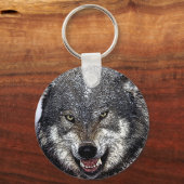 ワイルドウルフ キーホルダー (正面)