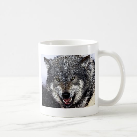 ワイルドウルフ コーヒーマグカップ (右)