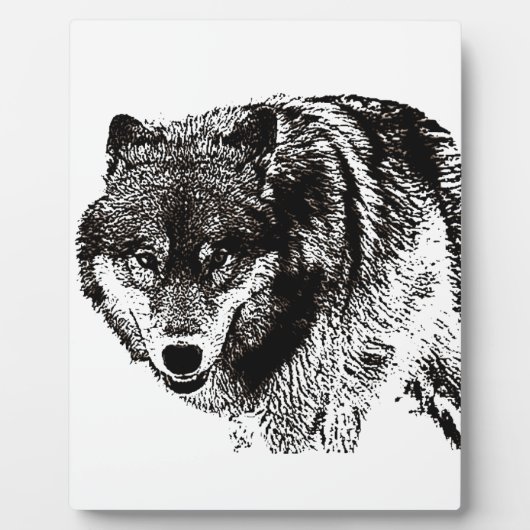 ワイルドウルフ フォトプラーク (正面)