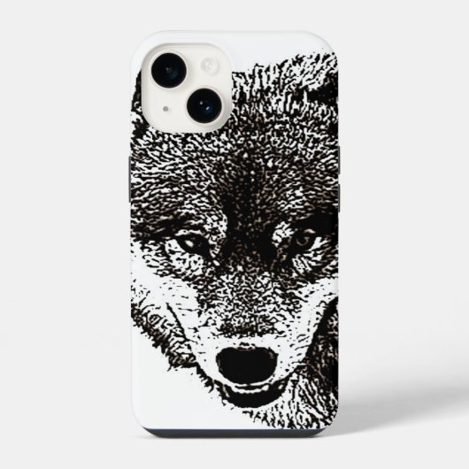ワイルドウルフ iPhoneケース (裏面)