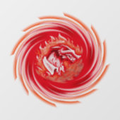 ワイルドウルフWhillシースルー窓がバックスティックを引っ張る ウィンドウサイン (シート)