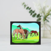 ワイルドウーズ食べズグラスフィールド牧草山 ポストカード (スタンド正面)