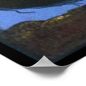 ワイルドウーマンがゼブラポスターに乗る ポスター (角)