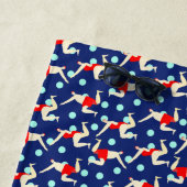 ワイルドウーマンワイルドスイミングカスタマイズ可能タオル ビーチタオル (インサイチュ)